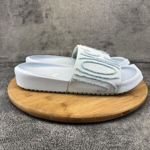 Jordan Sophia Slide Shoes Womens Size 10 White Blue Comfort Sandals CZ8027-400